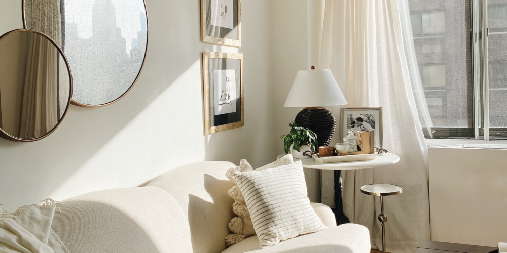 Timeless living room by New York interior design studio Grace Mammen Design.