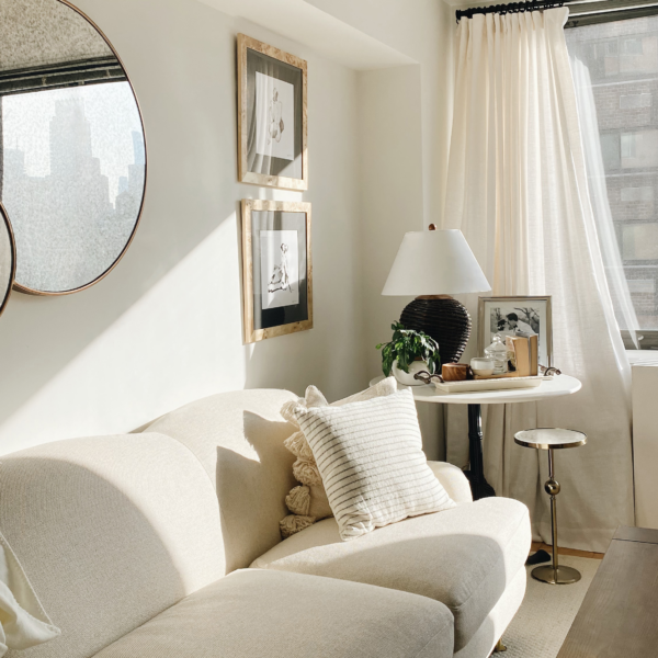 Timeless living room by New York interior design studio Grace Mammen Design.