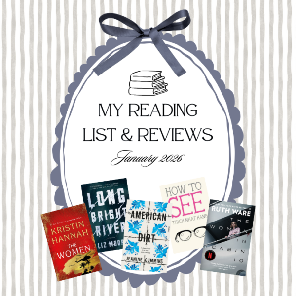 My January 2026 reading list featuring every book I read with honest reviews, reflections, and thoughtful recommendations.